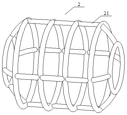 A double-layer bulkhead type inflatable cabin