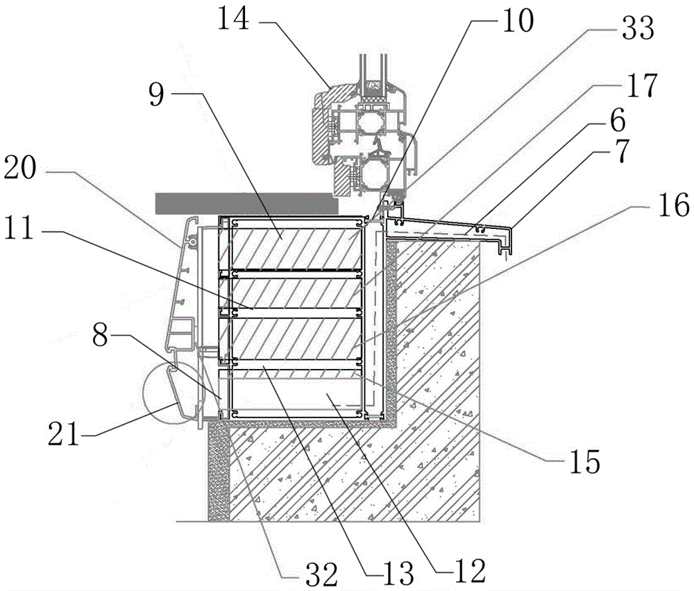 An air purification and fresh air system for building doors and windows