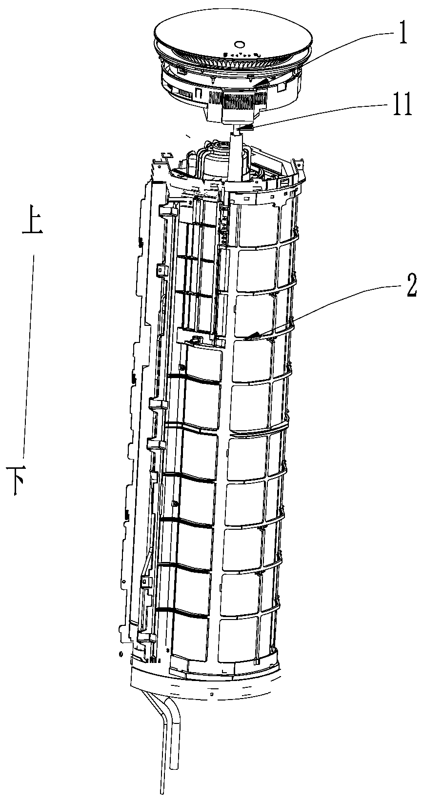 Filter screen, filter screen cleaning device and air conditioner