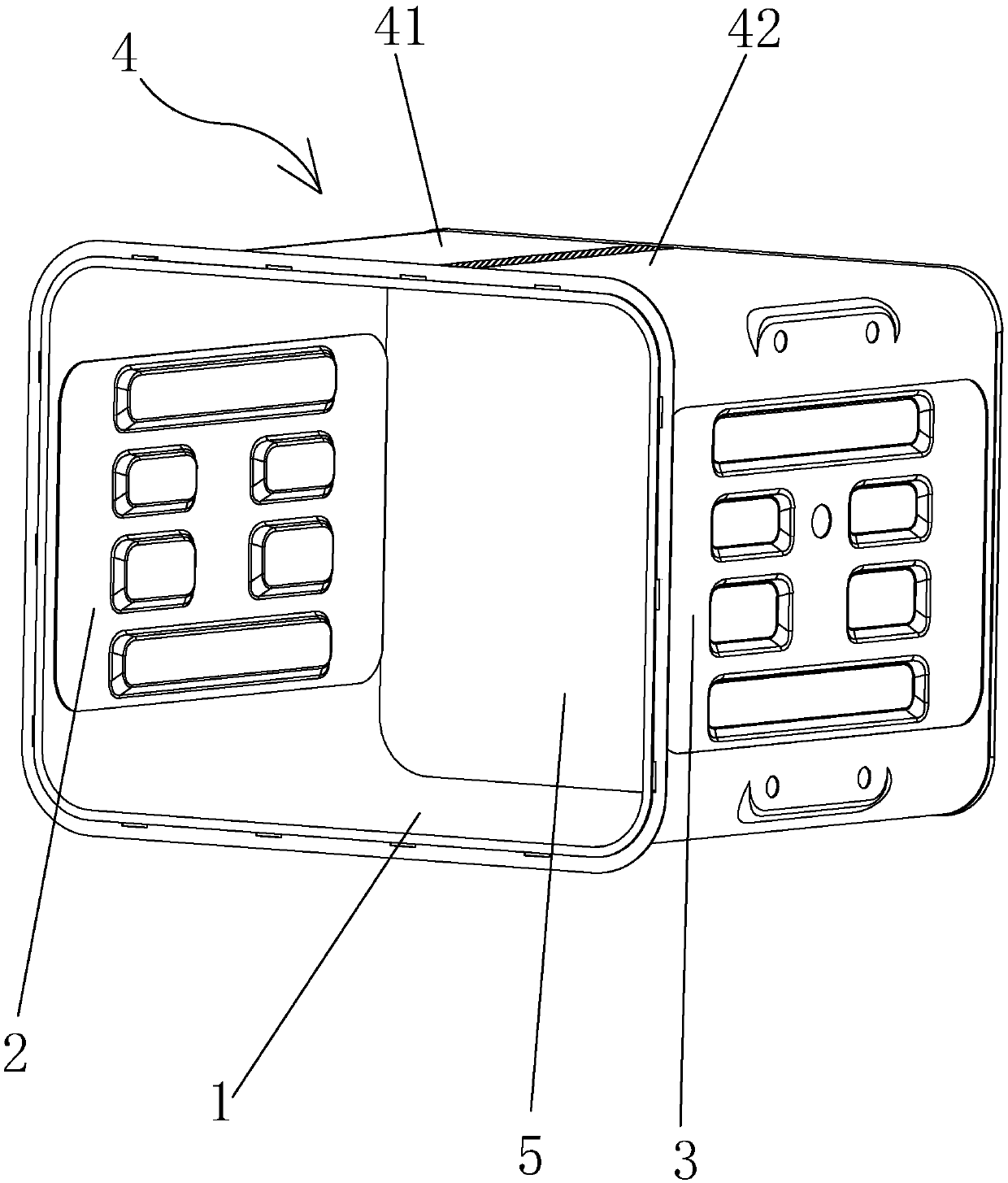 Novel oven inner container