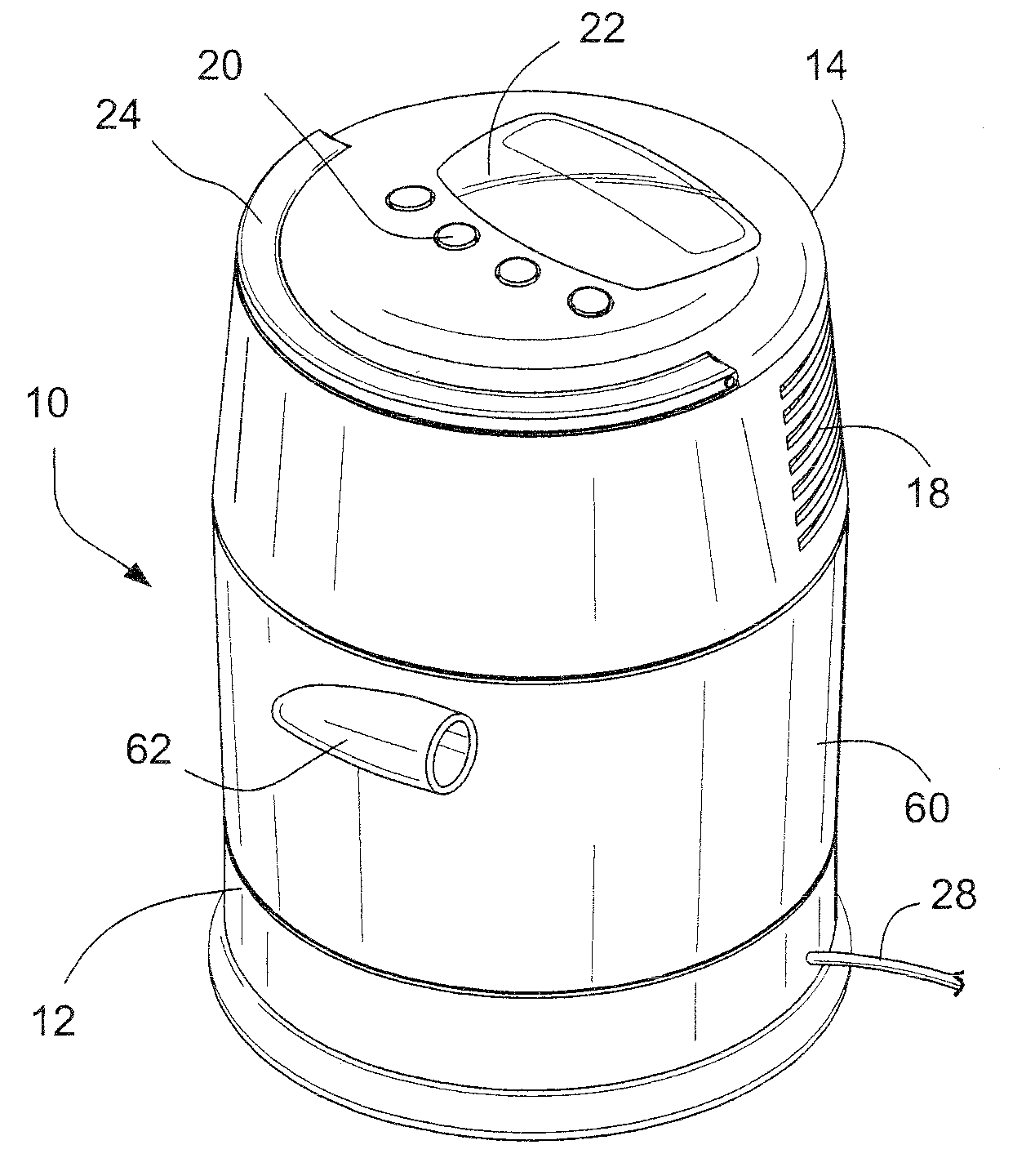 Positive airway pressure device