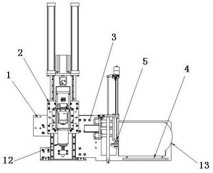 Plate cutting and labeling assembly