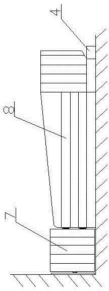 Pigsty limiting bar suitable for sow