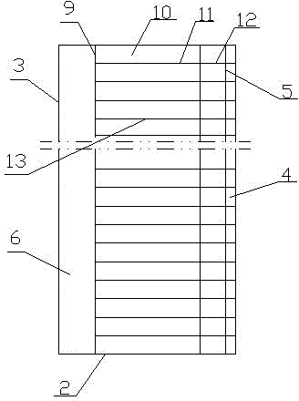 Pigsty limiting bar suitable for sow