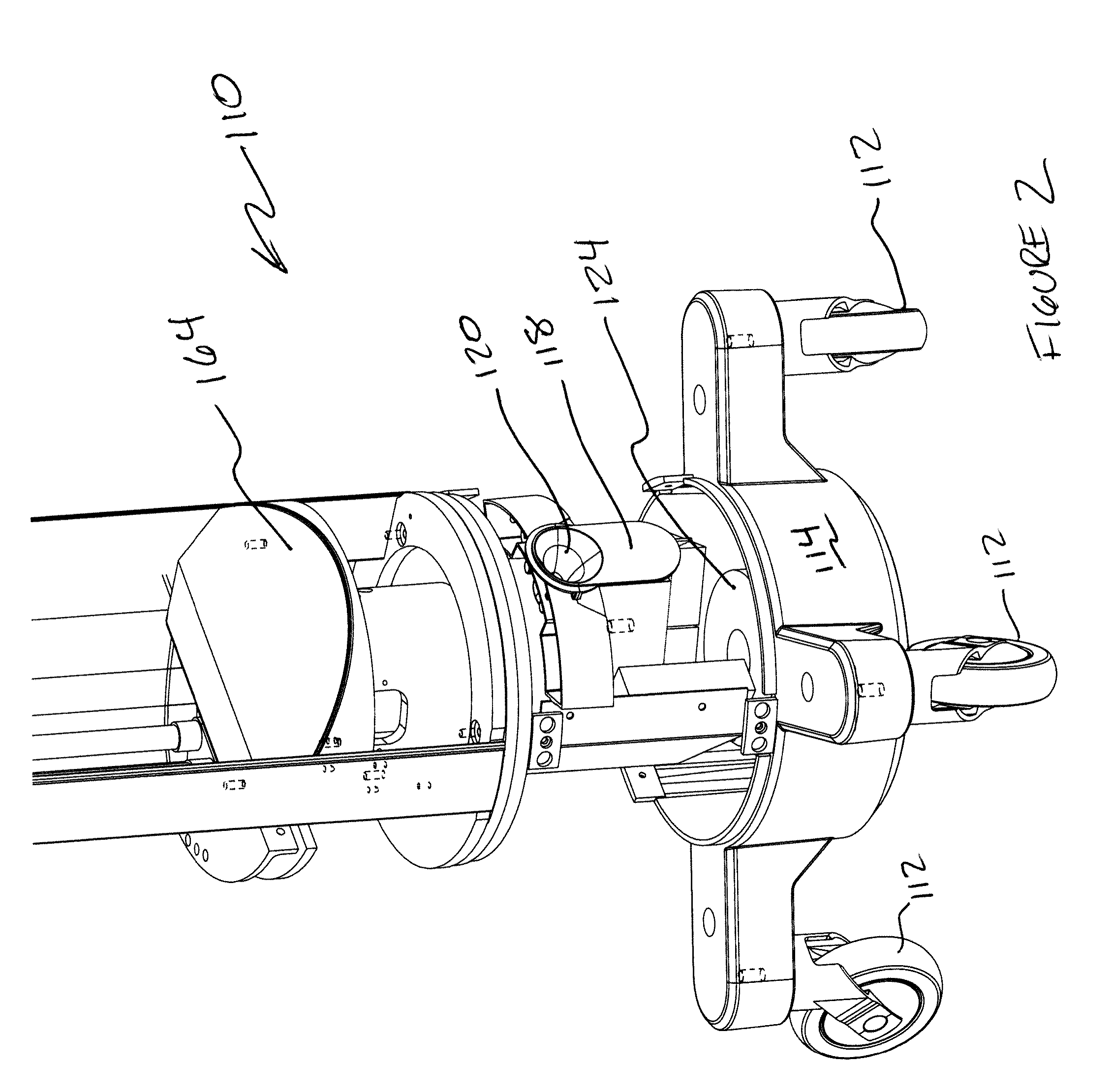 Hard surface disinfection system and method