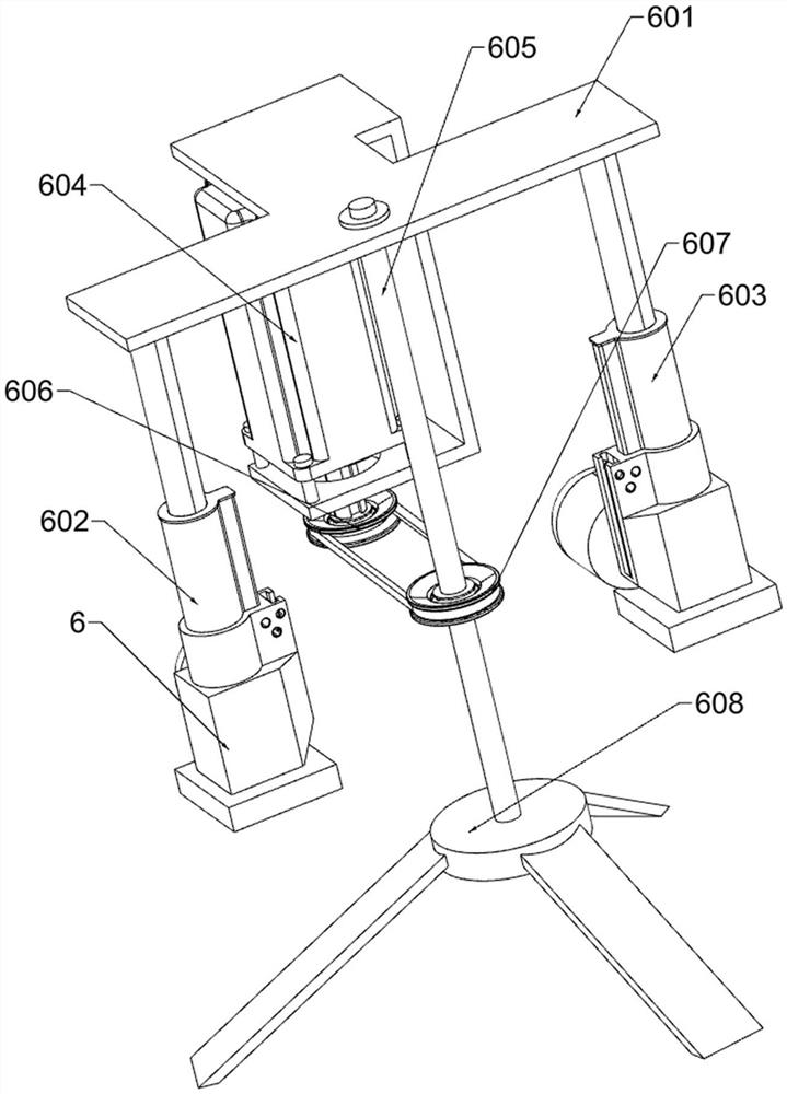 PVC coiled material floor repairing equipment capable of positioning cutting