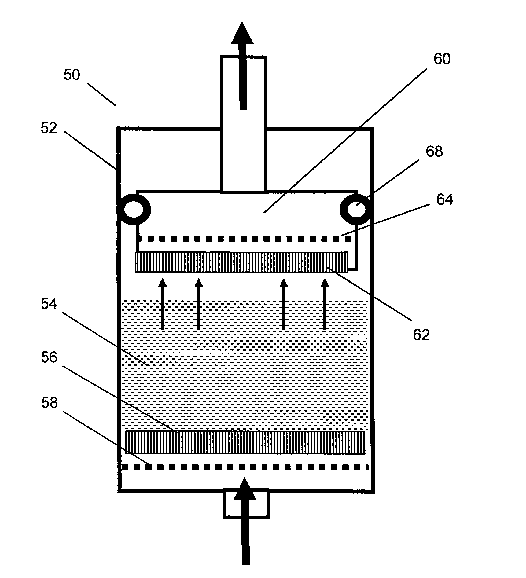 Sweep-flow methods and clogging disrupters, for expanded bed chromatography of liquids with suspended particulates