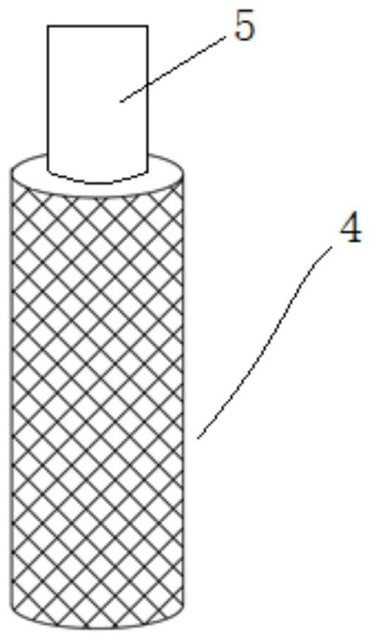 Composite electrochemical electrode and preparation method thereof