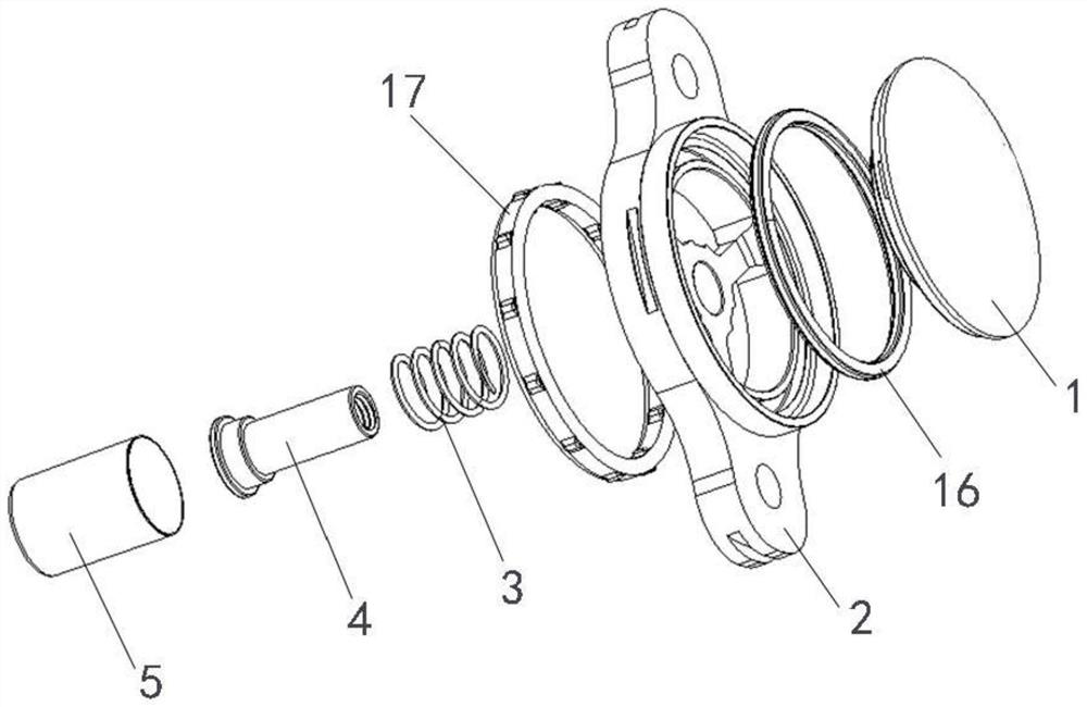 A kind of anti-clogging explosion-proof valve and preparation method thereof