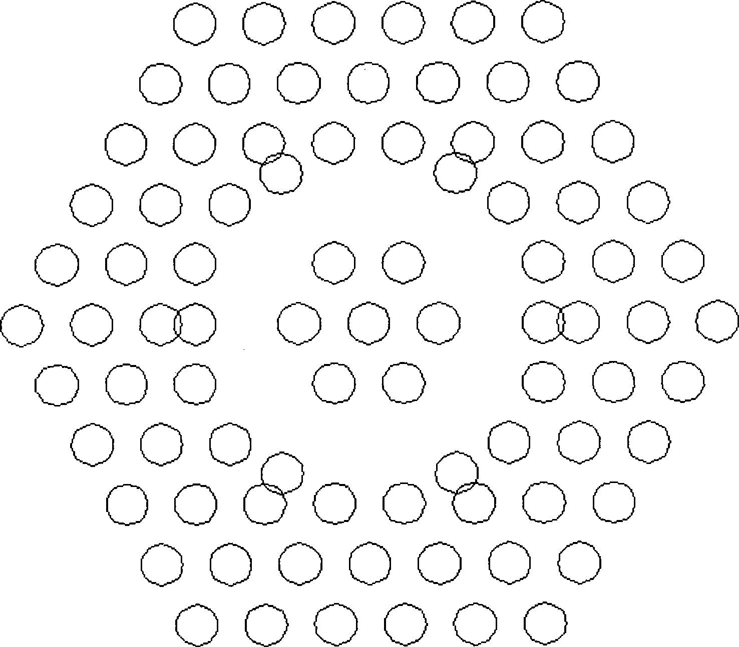 Method for implementing annular cavity whispering gallery mode by photonic crystal structure