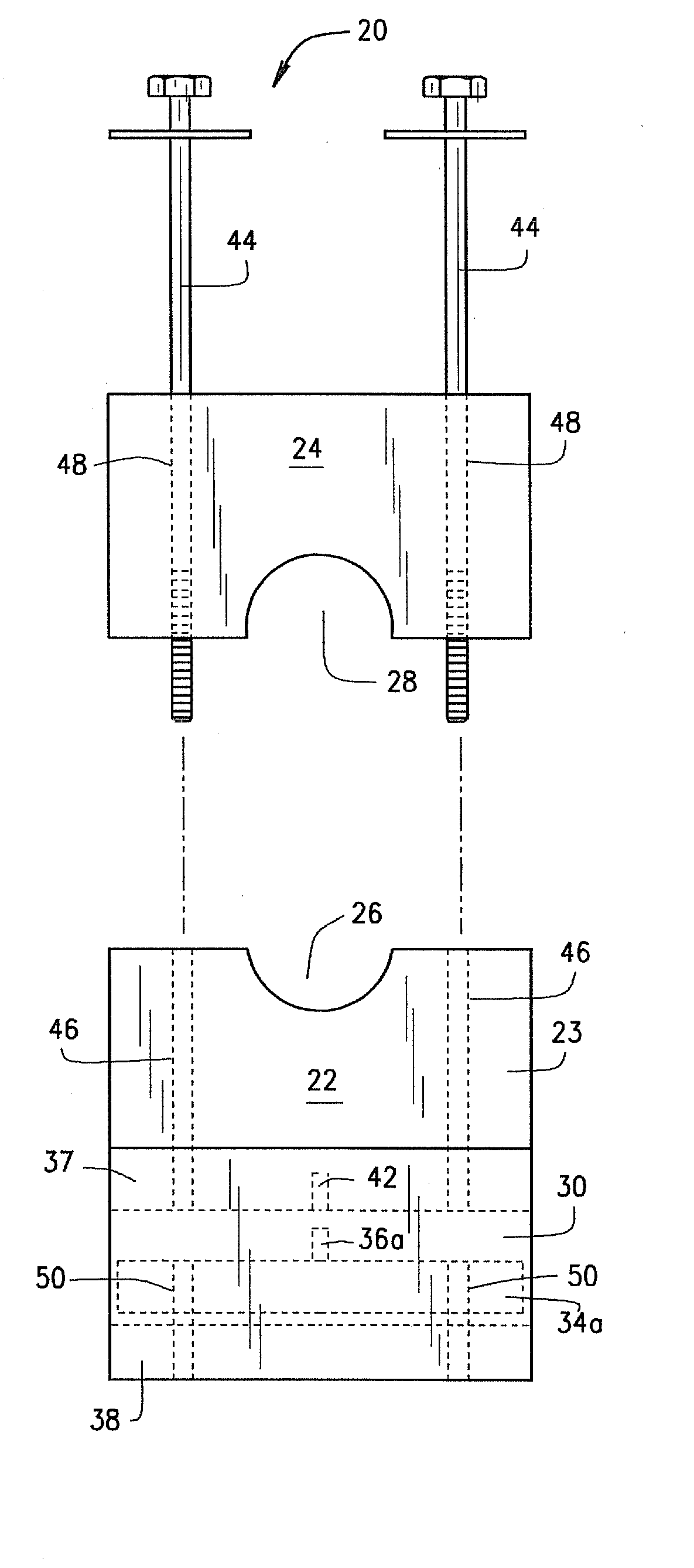 Insulated clamp