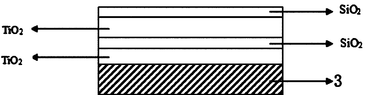 Light dual-waveband transparent armor and preparation method thereof