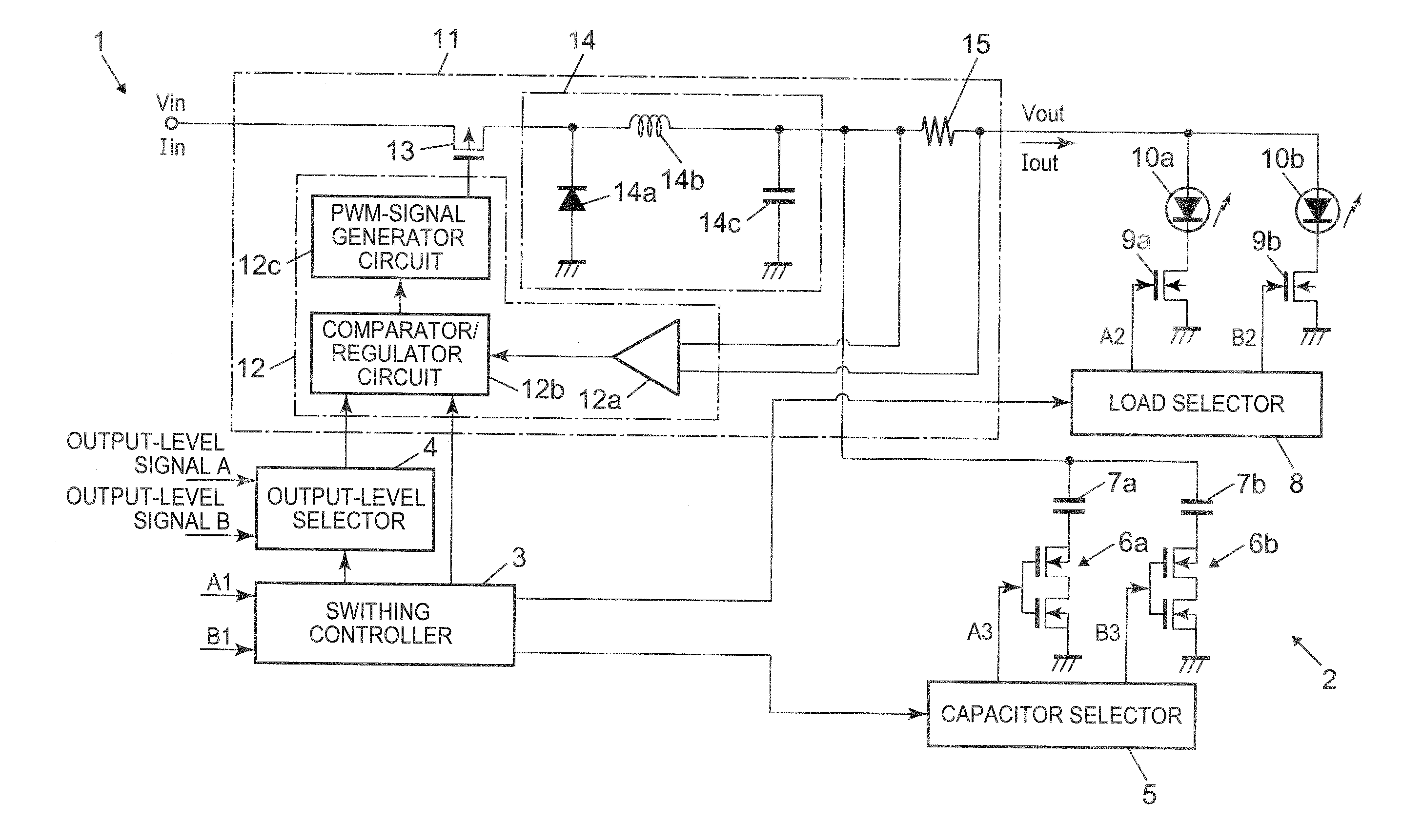 Driving device, light-emitting device and projector