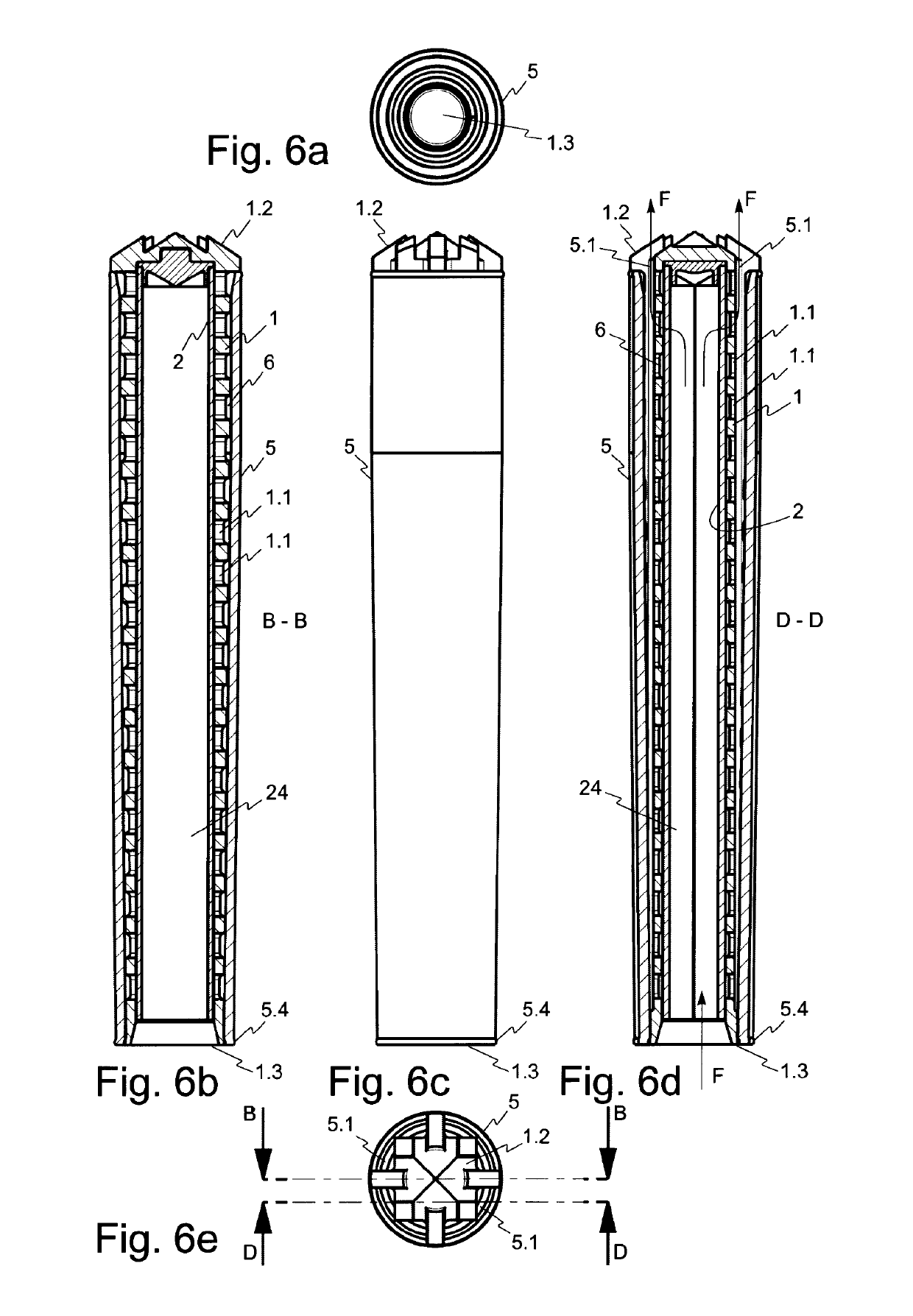 Spray gun filter for filtering liquid