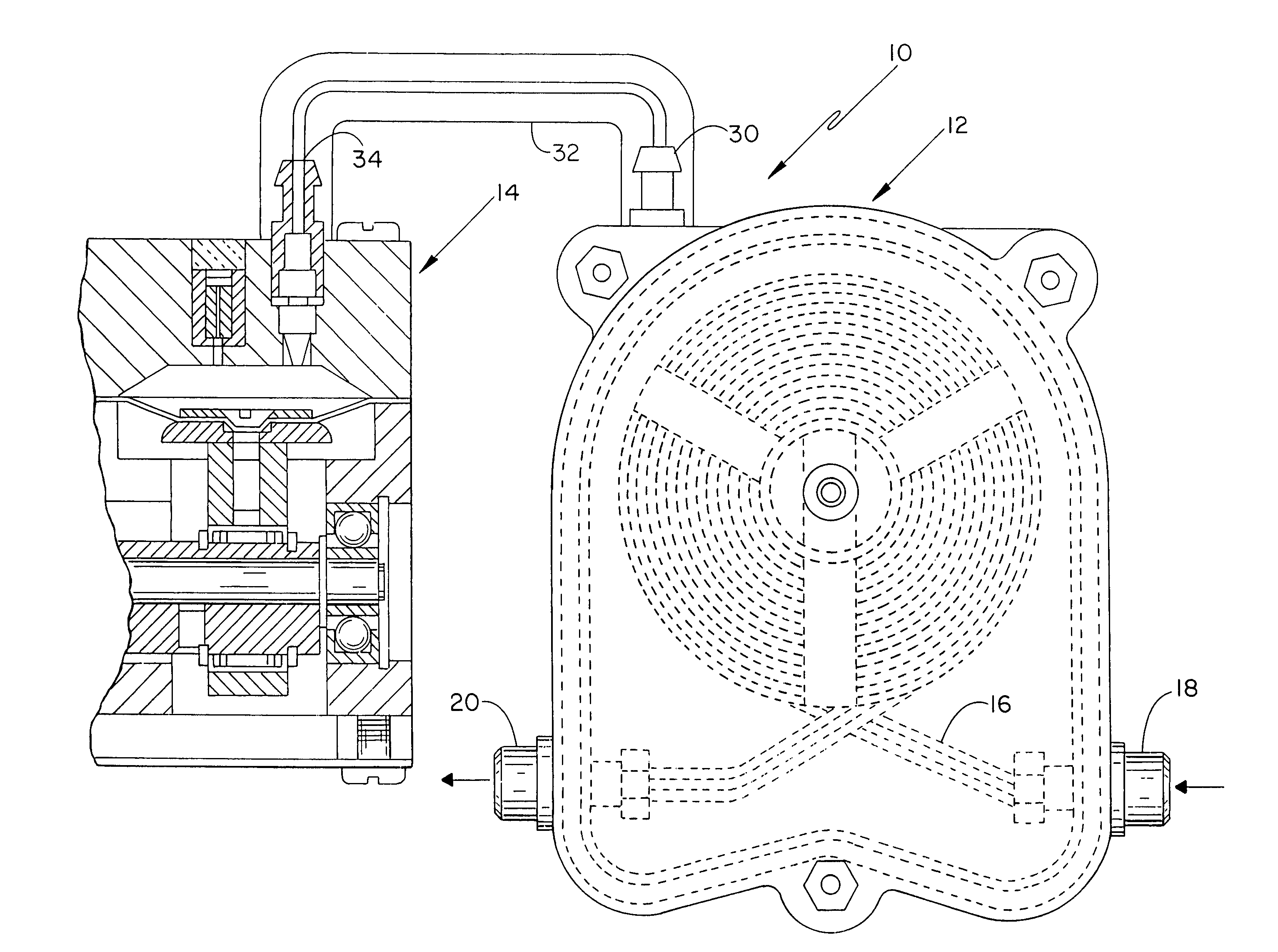 Capillary flow restrictor apparatus