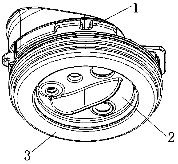 A direct-drinking water cup stopper with an adjustable discharge volume structure and the water cup