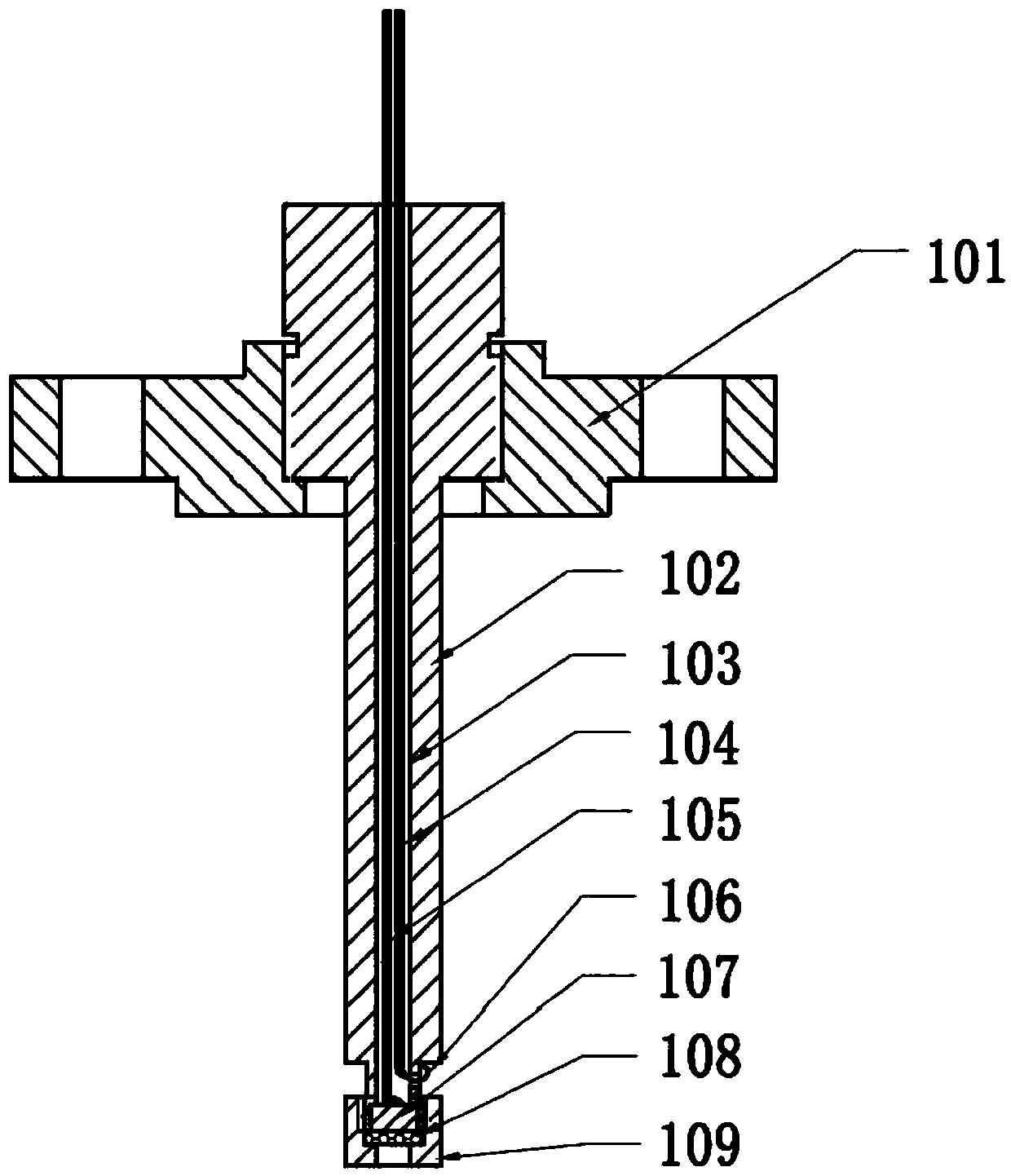 Solid-state reference electrode and preparation method thereof