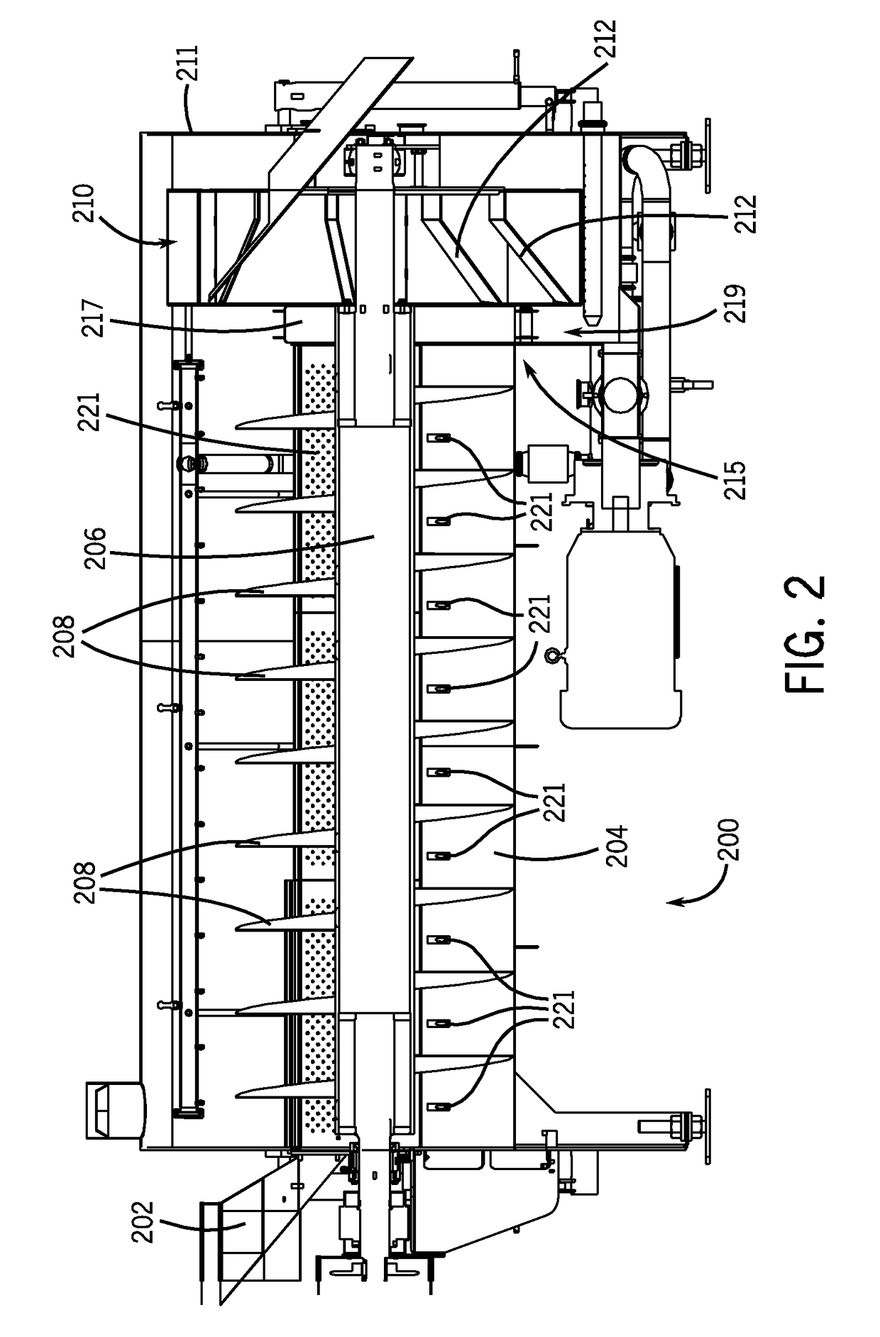 Rotary screw blancher