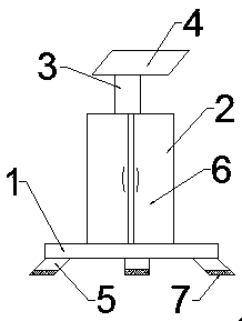 Computer network information technology podium