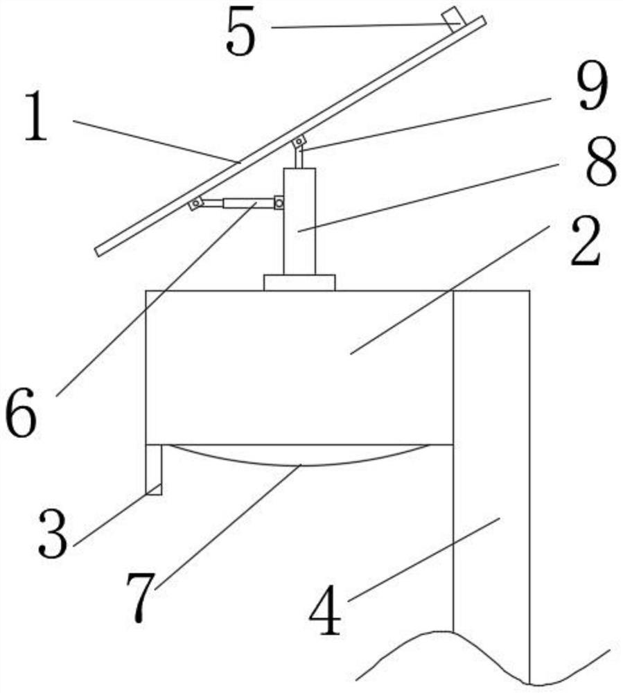 Solar lighting street lamp