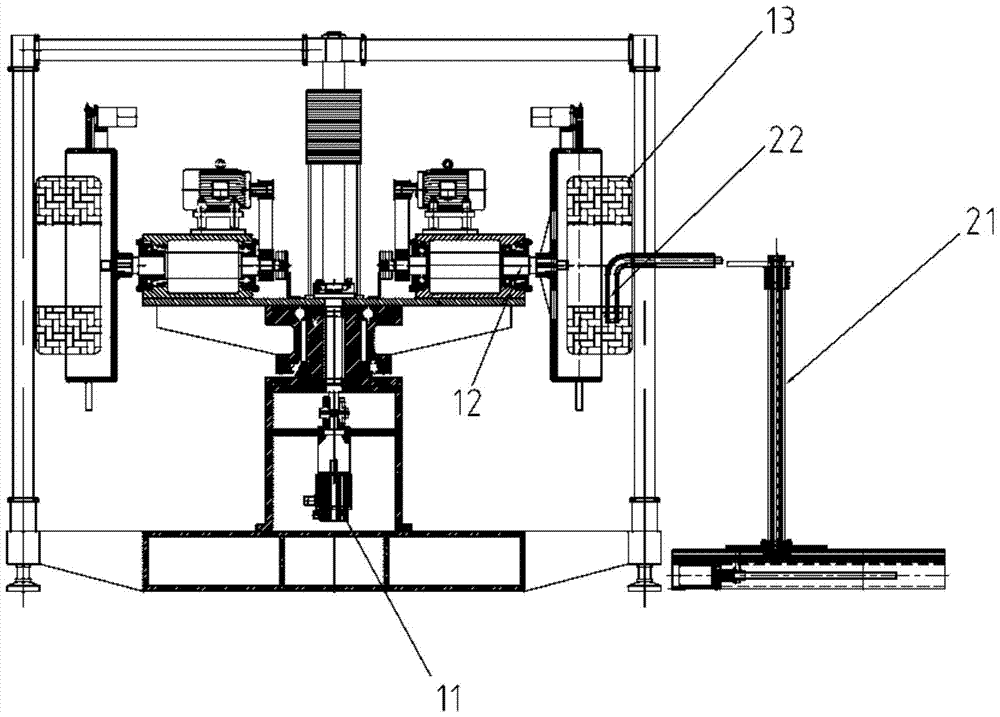 A kind of anti-run-flat tire spraying equipment and spraying method thereof