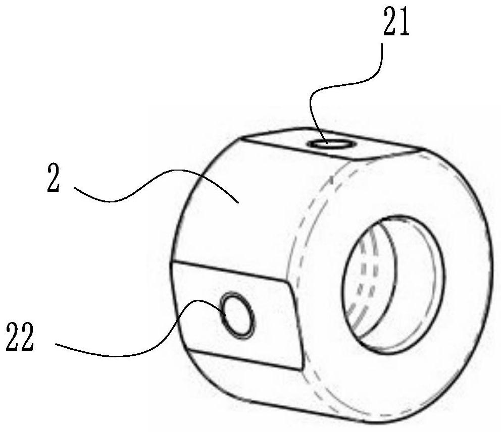 A metal-sealed automatic exhaust pipe of a circuit breaker hydraulic circuit