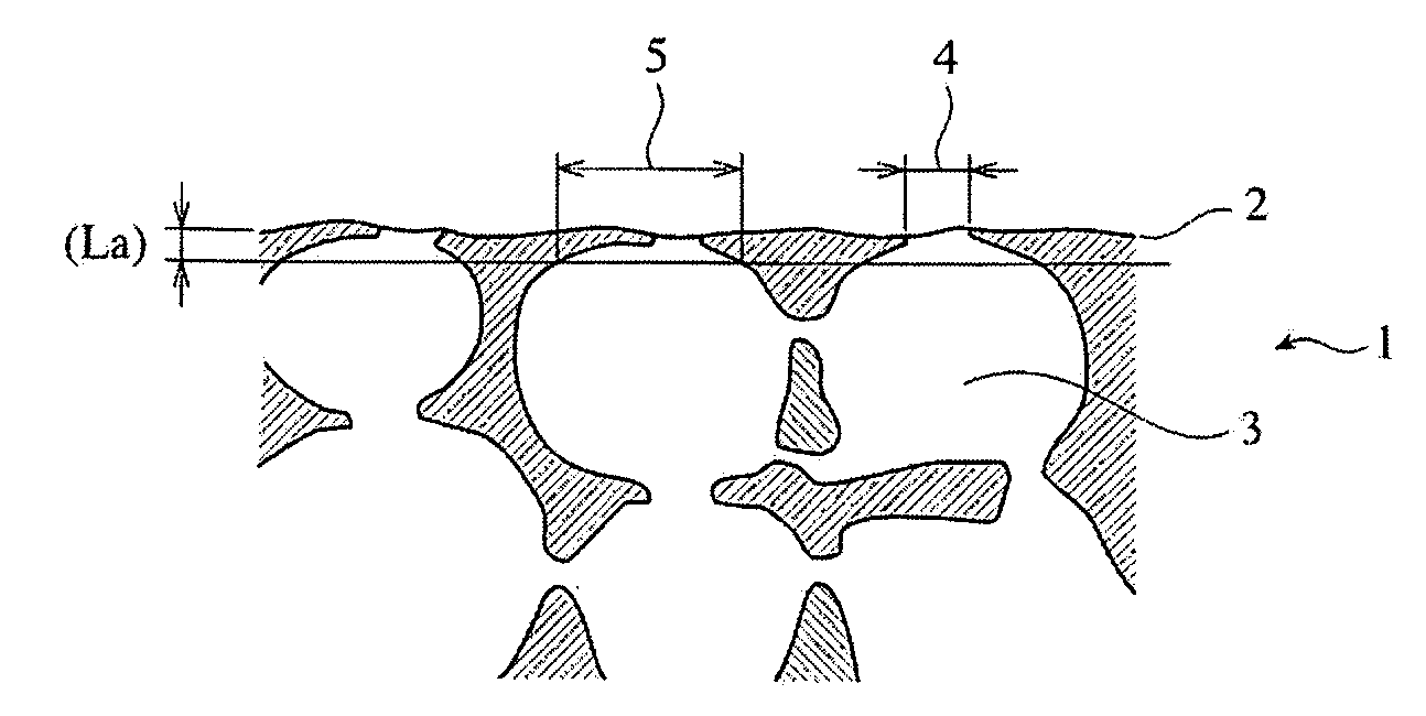 Ceramic honeycomb structure and moldable material usable for its extrusion molding