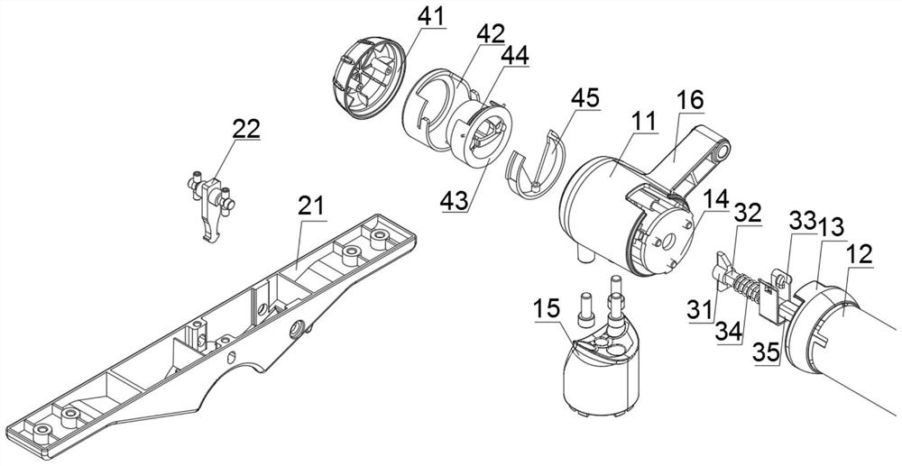 Turnover locking mechanism and table