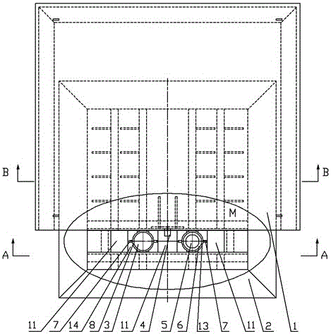 Riser removing hammer test device