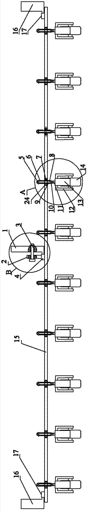 Seed rolling device and method for rice precision hole direct sowing machine