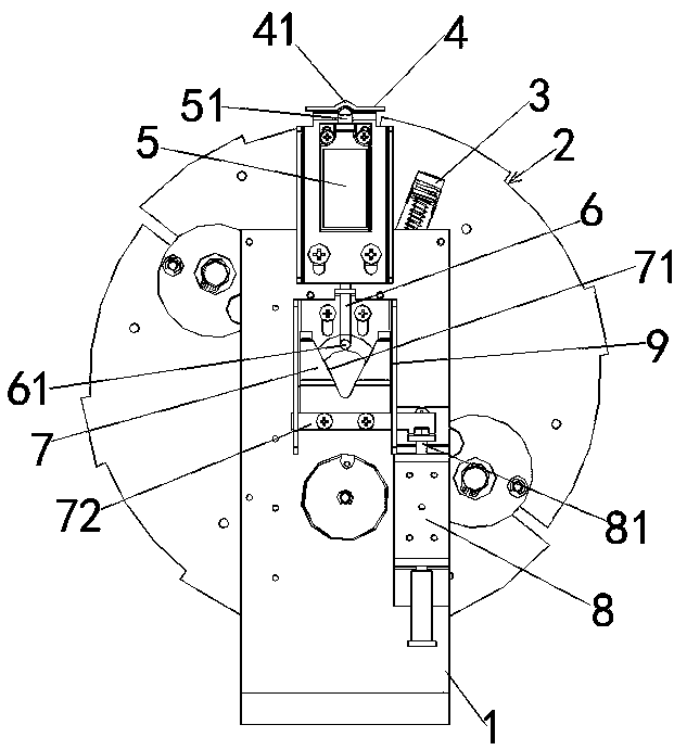 Direct push reset type elevator speed limiter