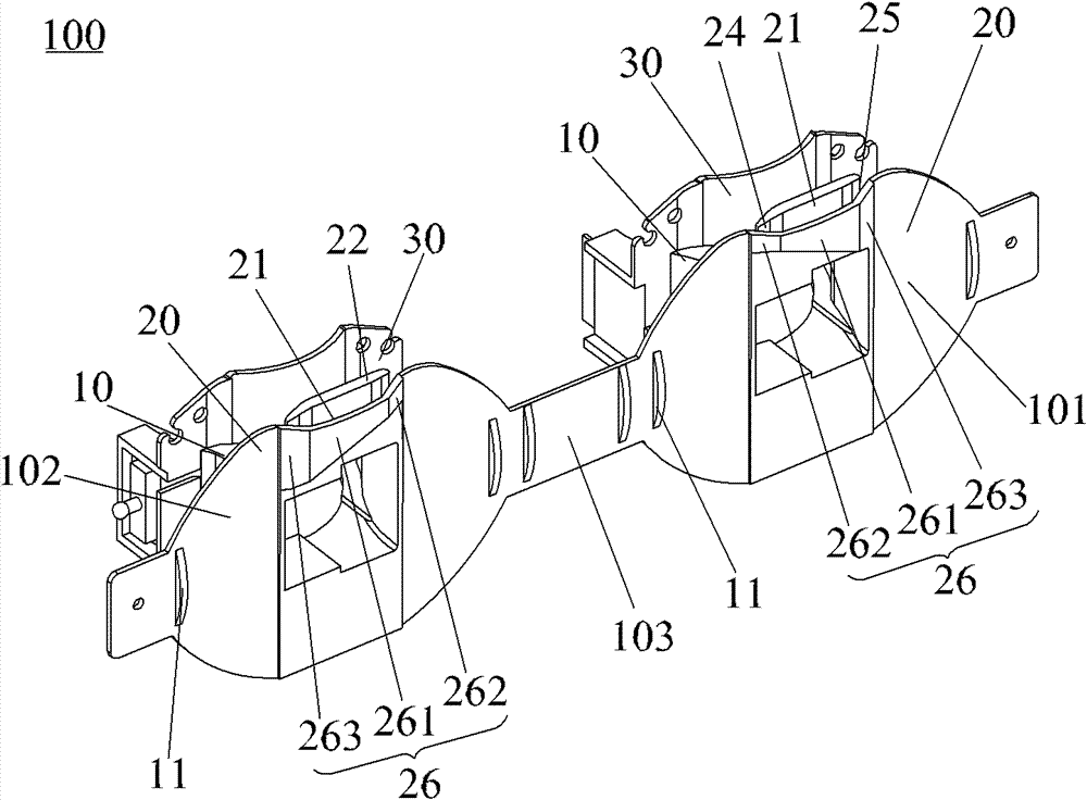 Miniature circular shaded pole motor bobbin bracket