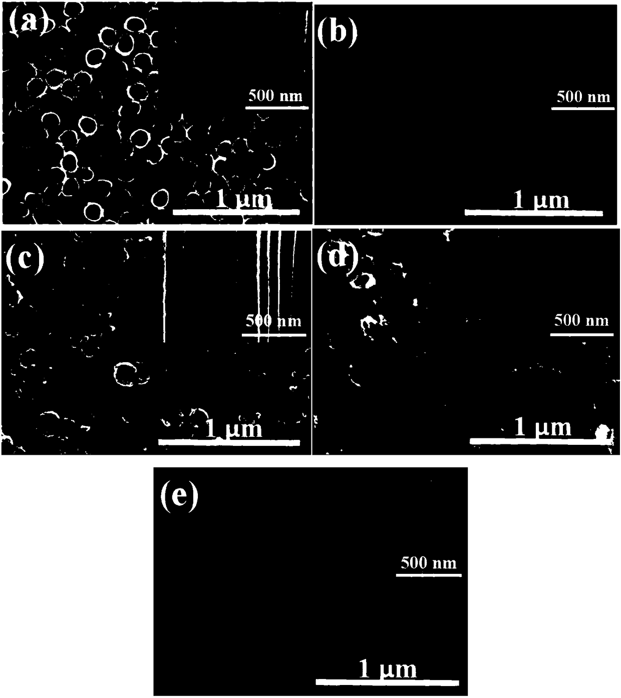 MnO2-PPy/H-TiO2 ternary core-shell hybrid array electrode material and preparation method thereof