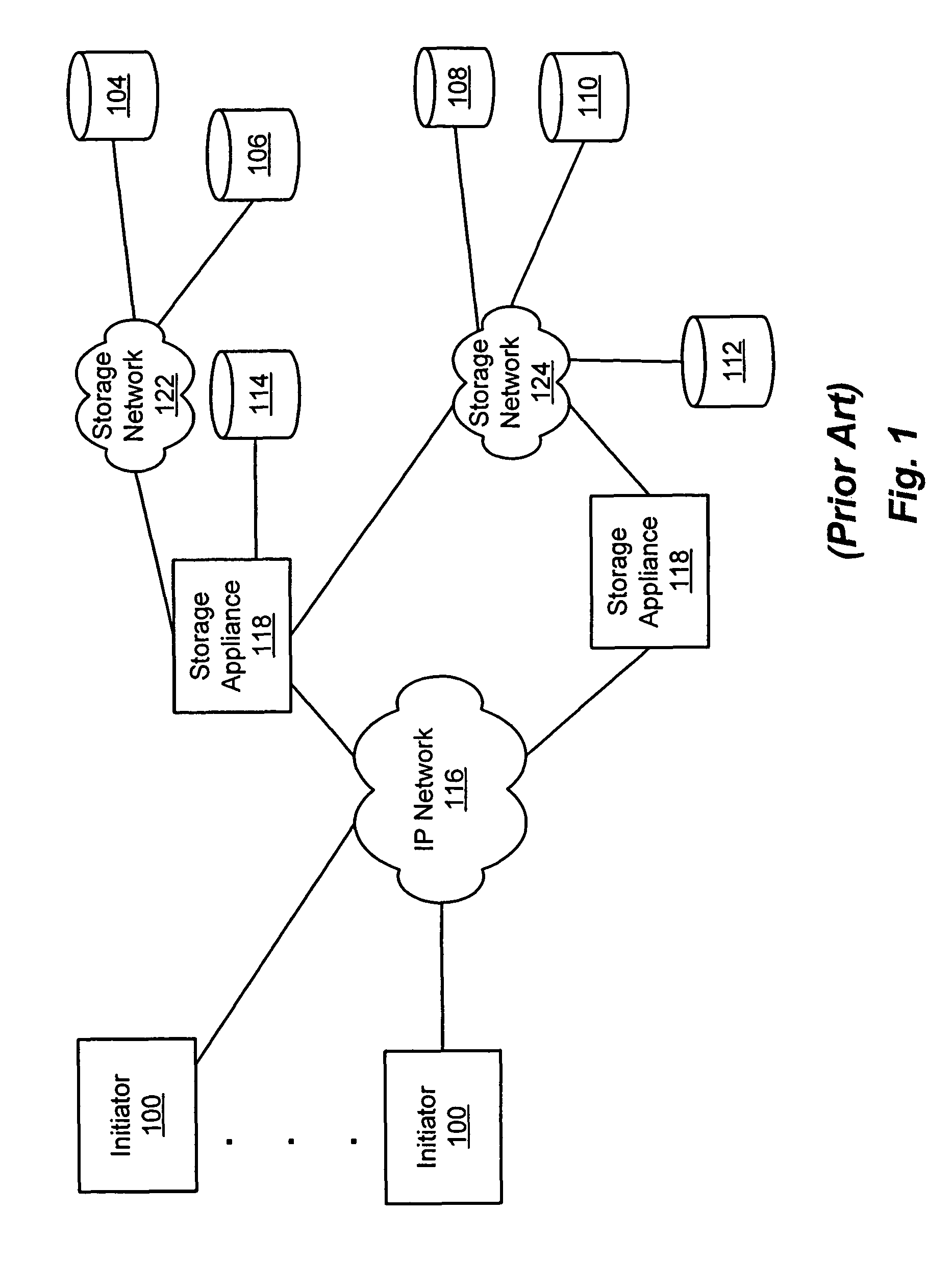 Storage processor for handling disparate requests to transmit in a storage appliance