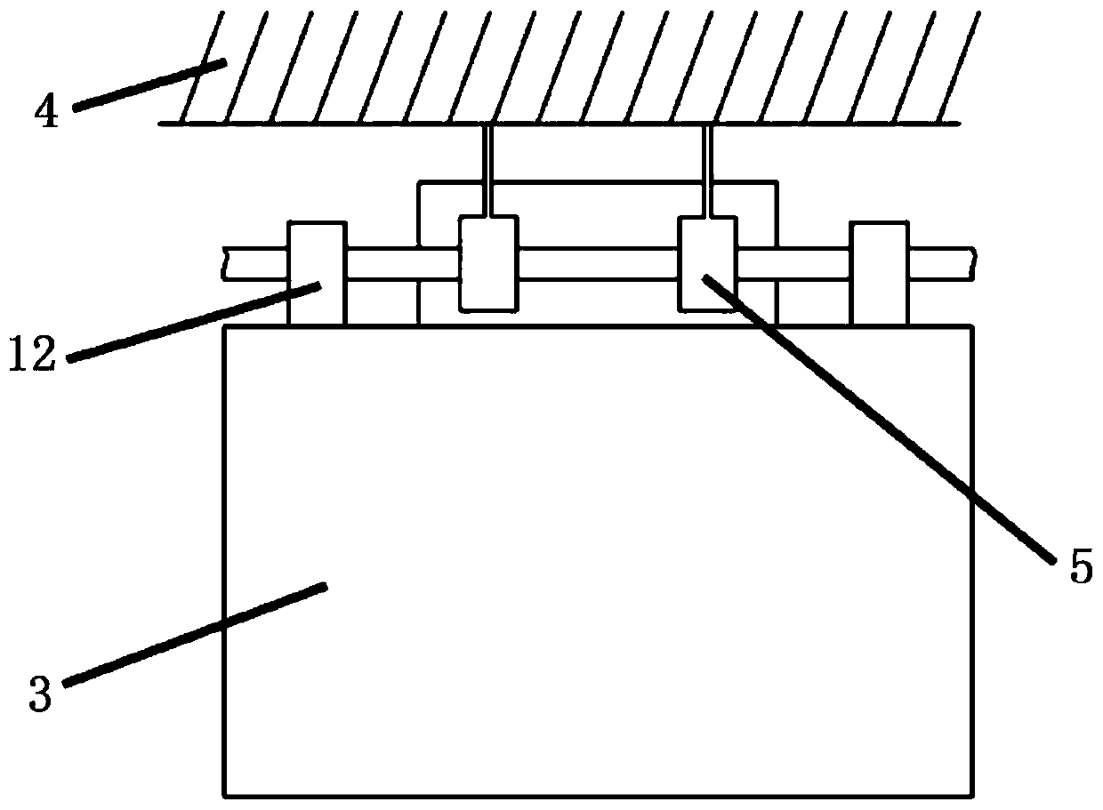 Power supply device for tunnel inspection robot based on induction power taking technology