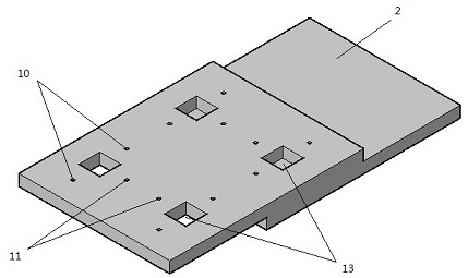 A division method of prefabricated basic modules of ring main unit and its installation and connection method