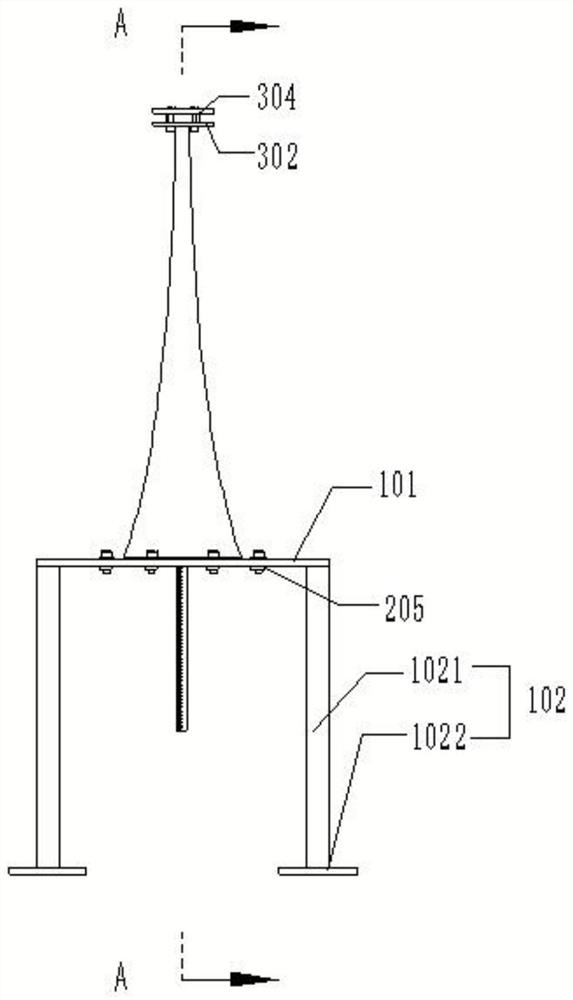 An adjustable strong sound horn manufacturing fixture