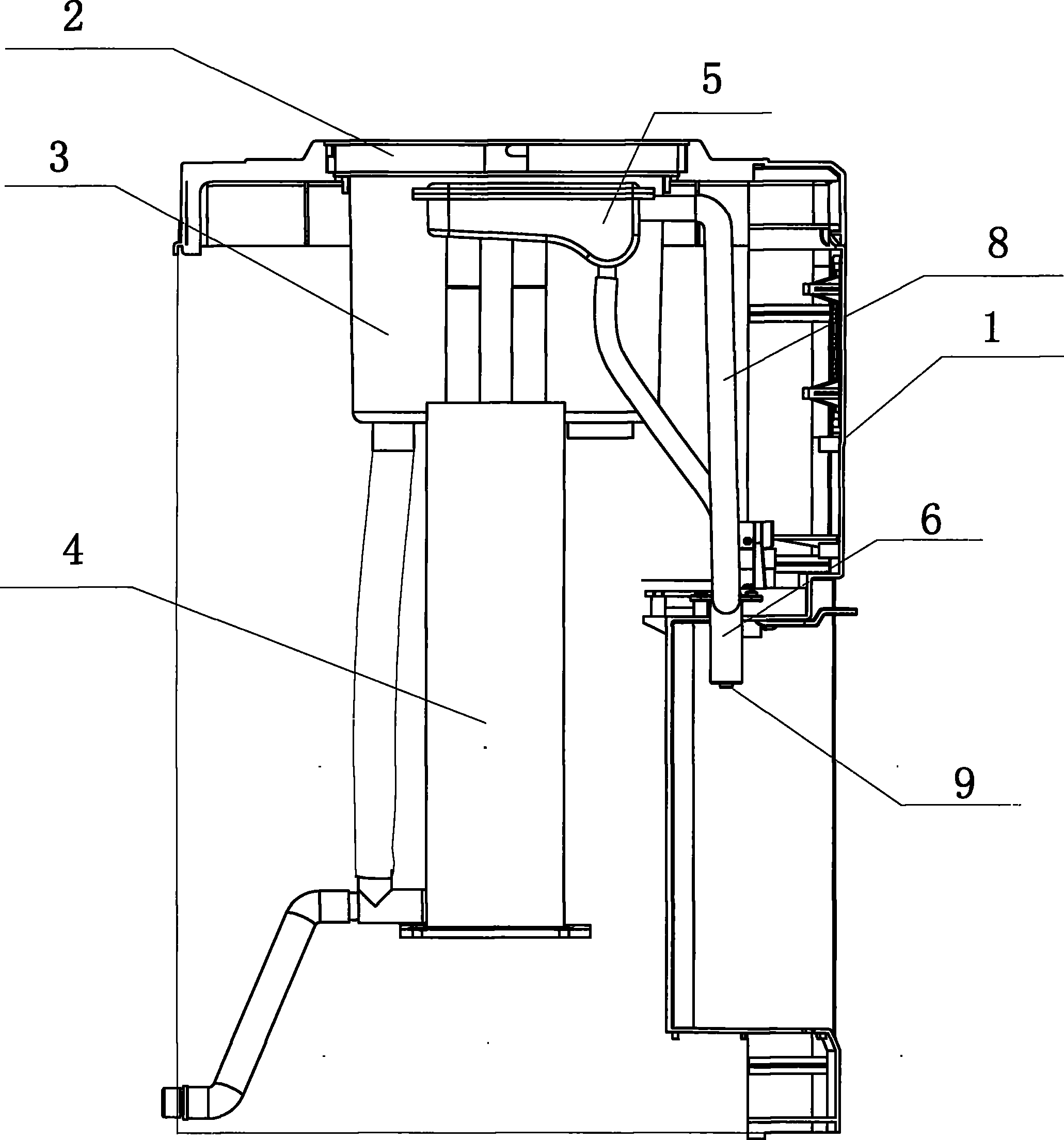 Ready hot drinking machine