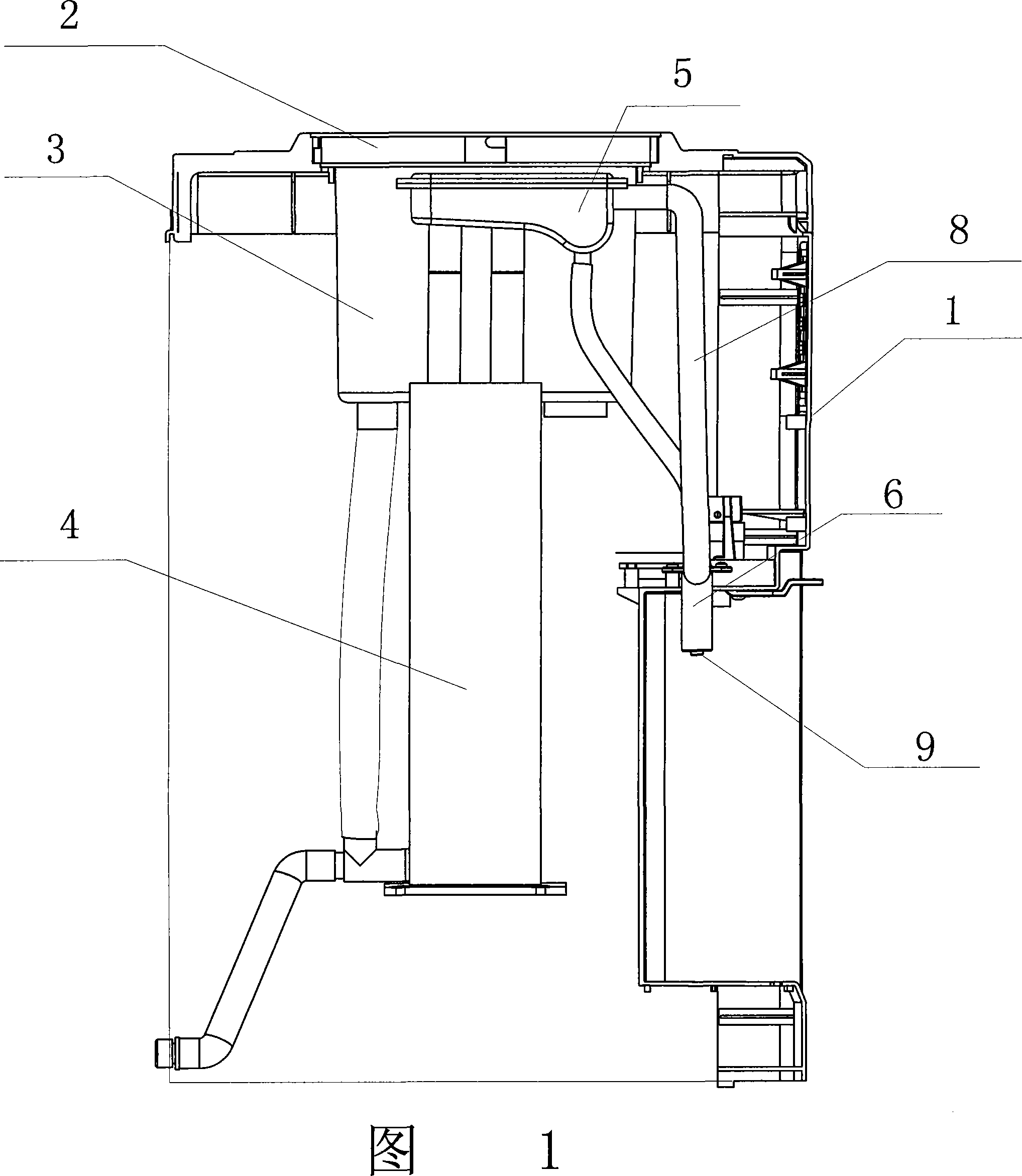 Ready hot drinking machine