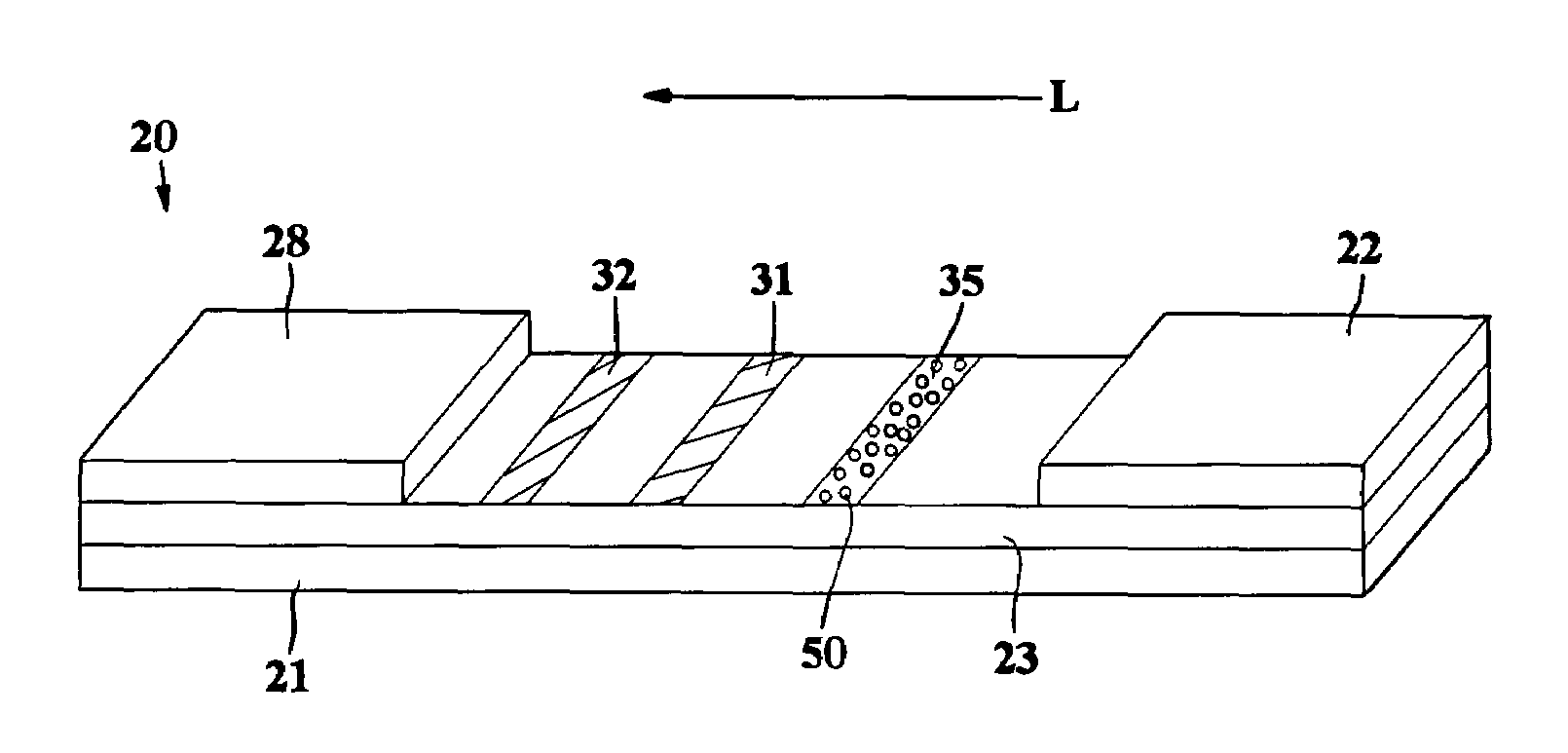 Reduction of the hook effect in membrane-based assay devices