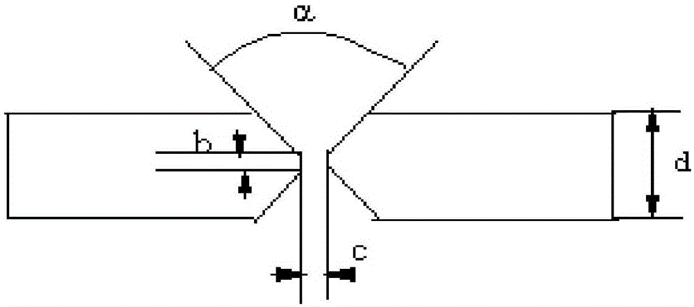 Non-preheating gas shielded welding method for wear-resistant steel plate