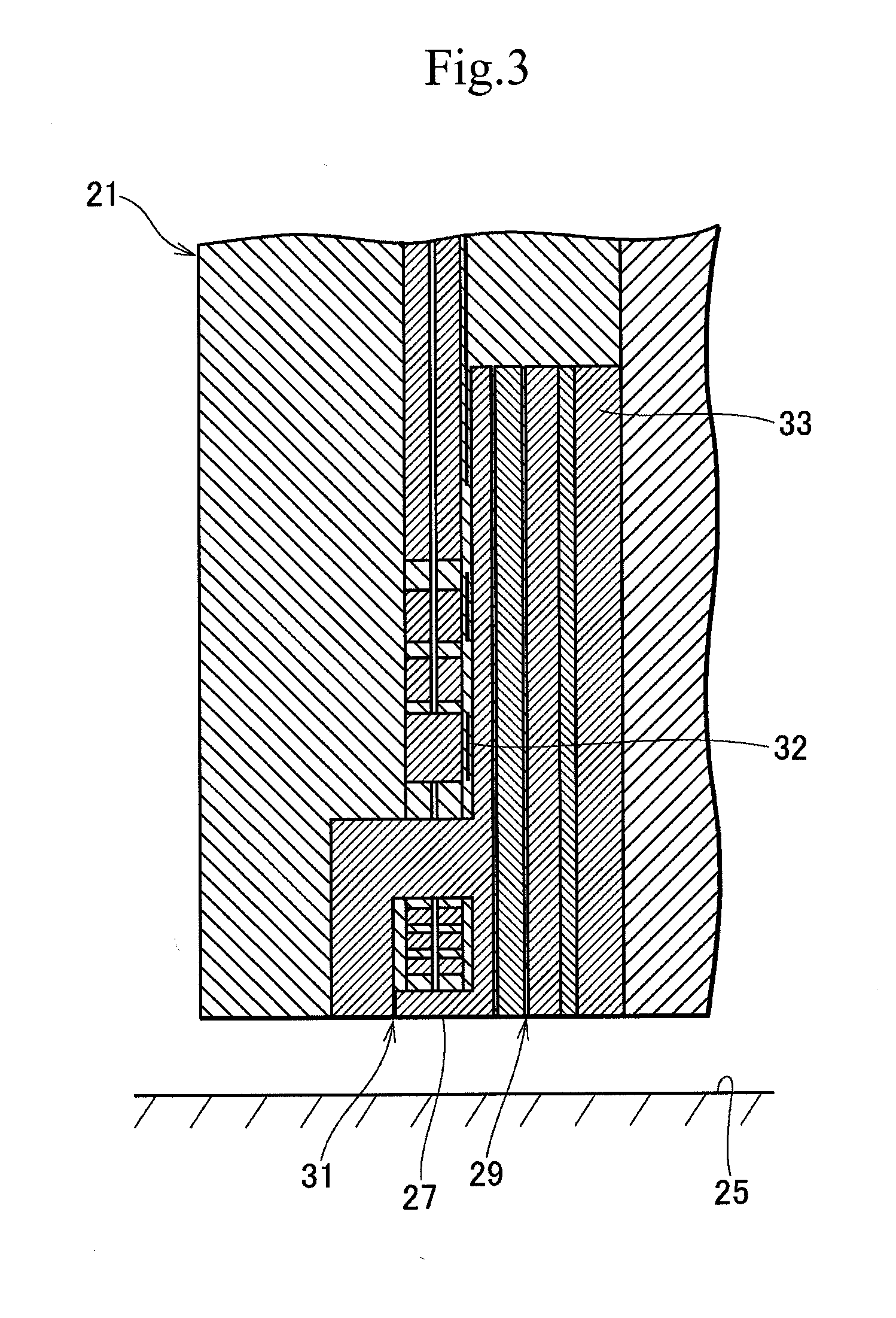 Wiring structure for head suspension