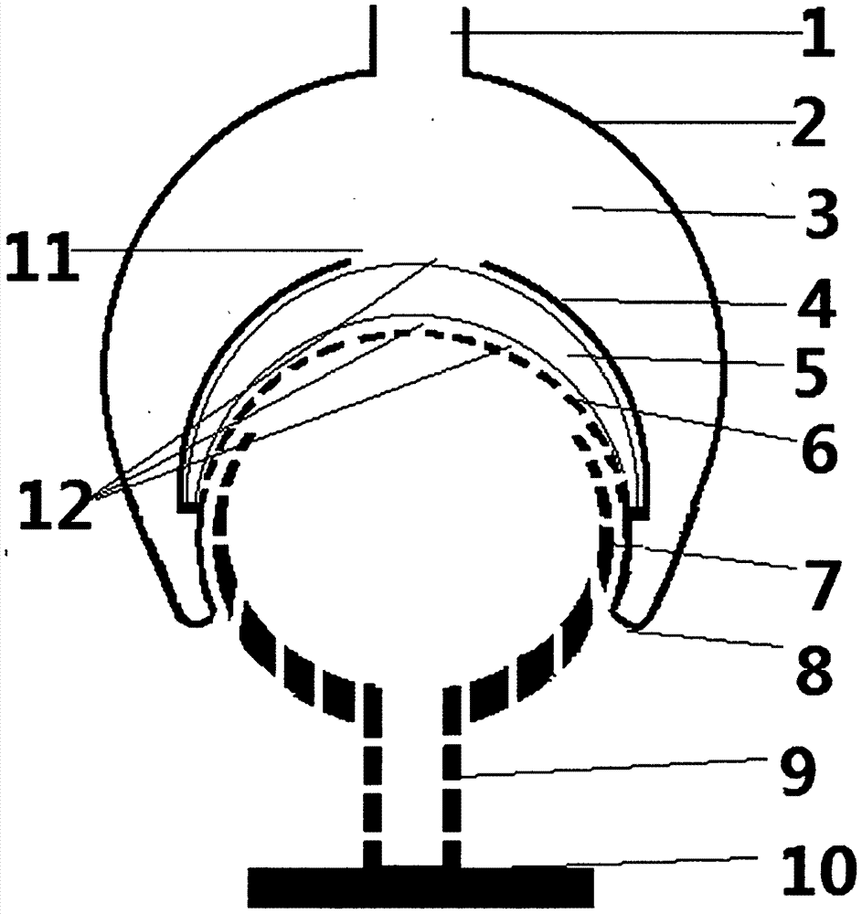 Spherical floating warehouse type chemical oxygen plant