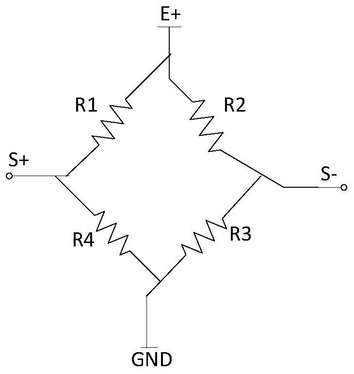 Wheatstone bridge and multi-dimensional force sensor