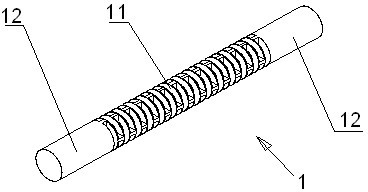 Groove-shaped transmission piece of multi-degree-of-freedom transmission mechanism