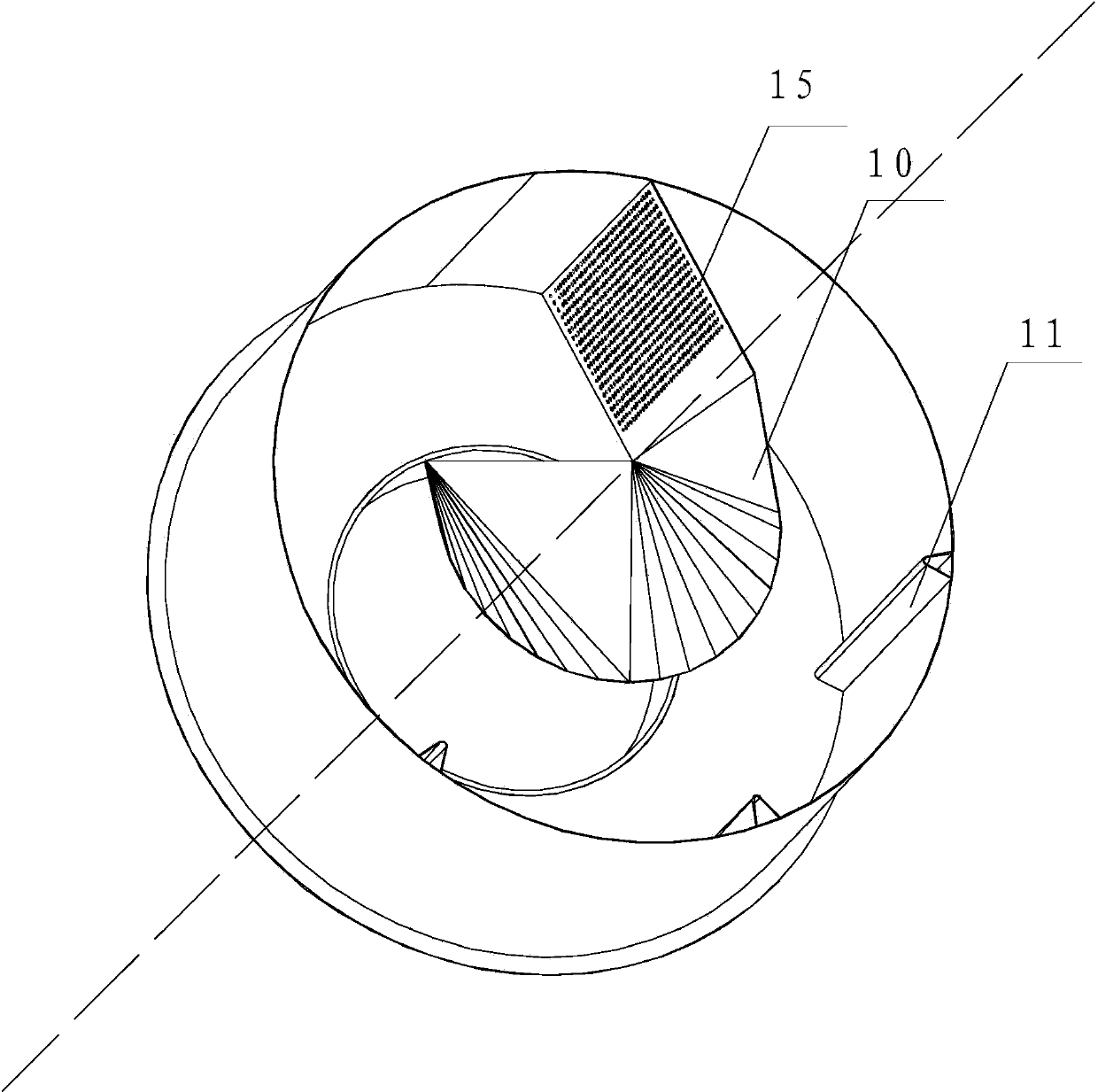 Tunnel type continuous washing machine