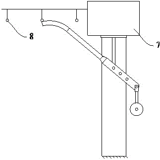 Fine dried noodle conveying device adjuster