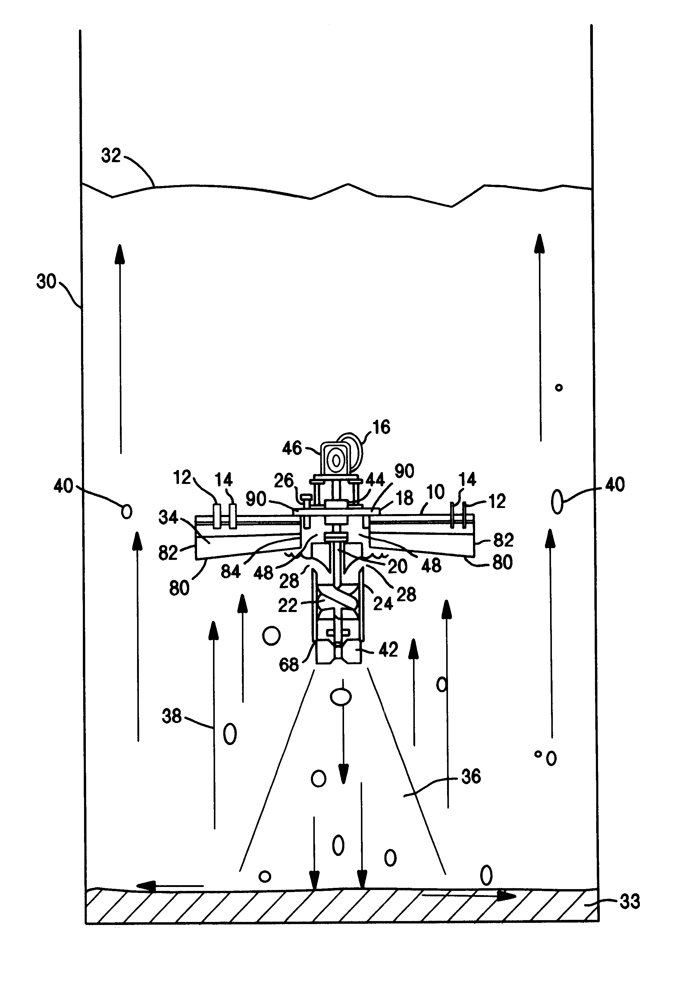 Submersible in-situ oxygenator