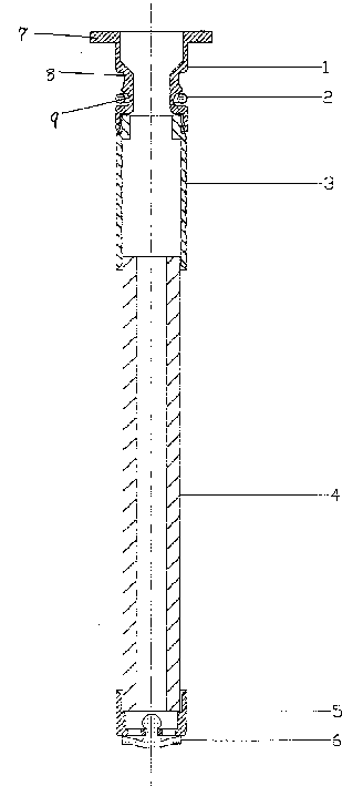 Chemical tablet and filter core for preparing drinking water from poor-quality water by military canteen