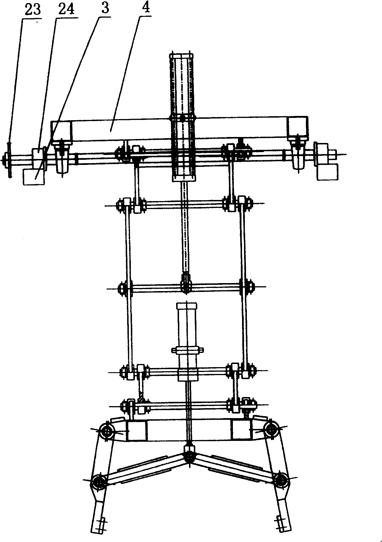 Automatic offal untie method and device